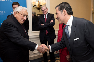 Largest combined gift in SAIS history launches Kissinger Center